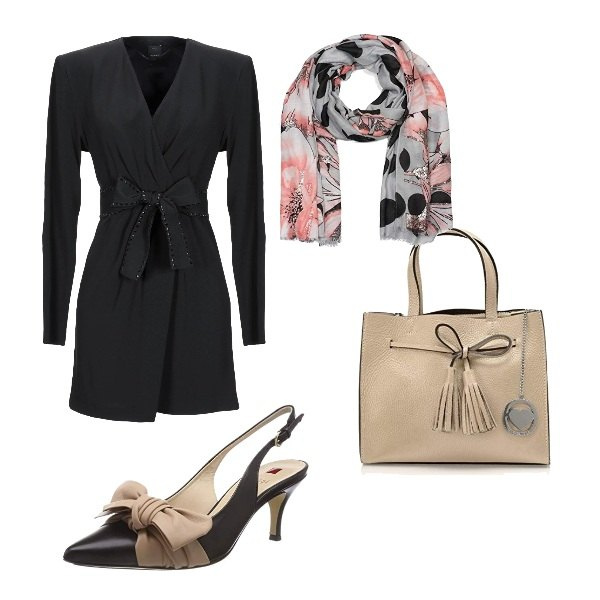 Outfit femme - Tendance #7378. Style Tendance pour Tous les jours. Assortir avec robes, chaussures à talons, sacs à main, foulards et écharpes.