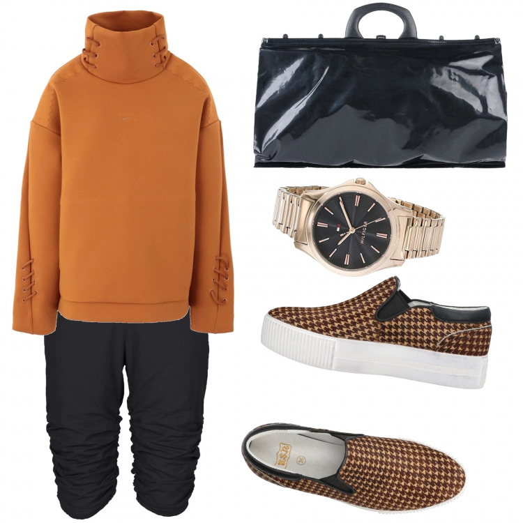 Outfit femme - Street style. Style Urban pour Tous les jours. Assortir avec bermuda, sneakers, sweats, montres, sacs à main.