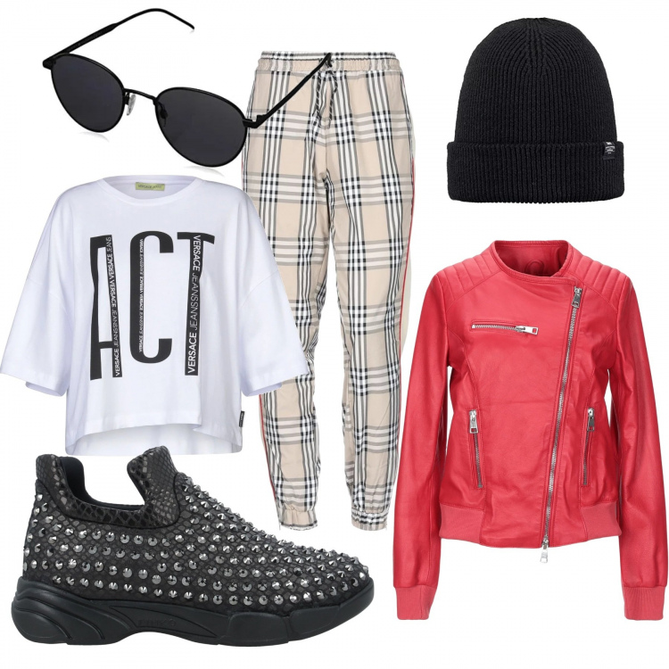 Outfit femme - Rock The Street. Style Urban pour Tous les jours. Assortir avec sneakers, pantalons longs, t-shirts et polos, vestes, blazers et manteaux, lunettes de soleil et montures pour lunettes de vue, chapeaux.