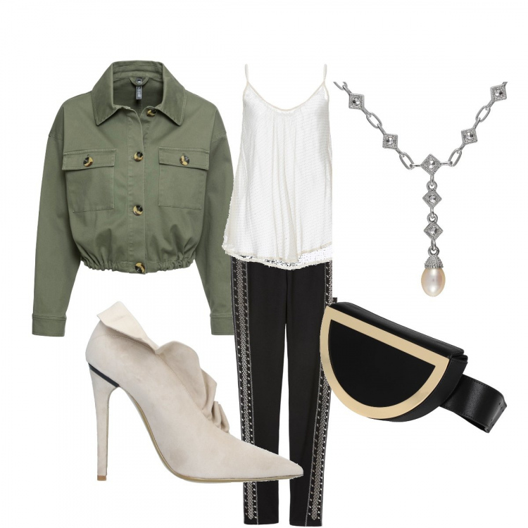 Outfit femme - Street style. Style Urban pour Tous les jours. Assortir avec blazers, escarpins, leggings et jeggings, hauts, sacs-à-dos, colliers et pendantifs.