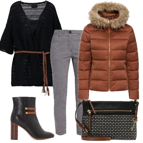 Outfit donna - Dettagli che contano. Stile Basic per Tutti i giorni. Abbinamento con giacche.