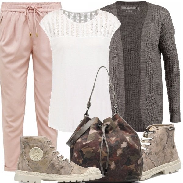 Outfit Casual in camo