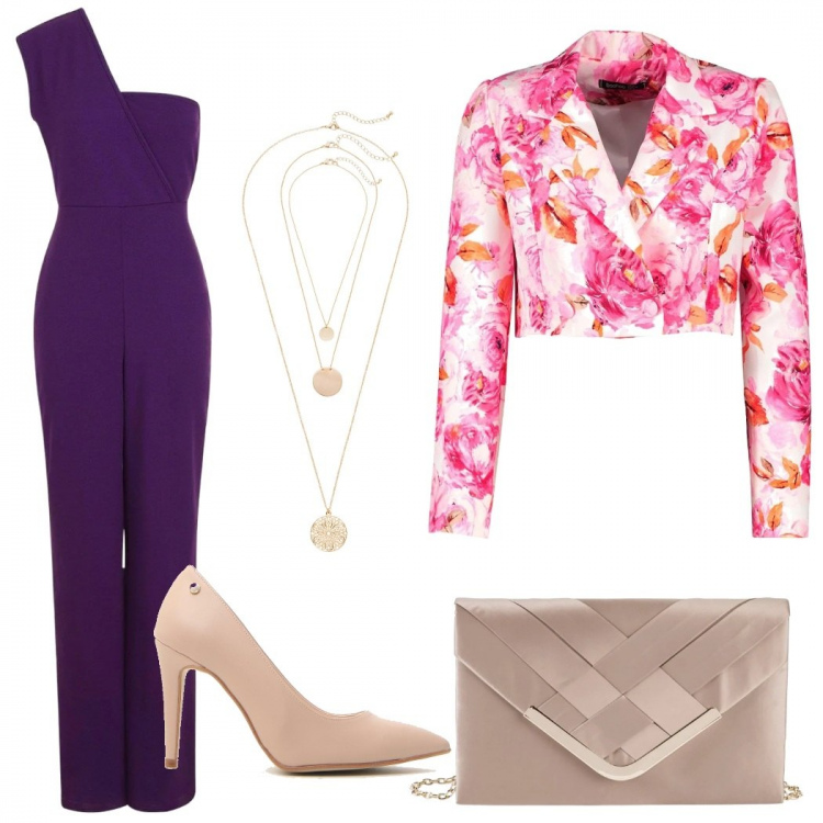 Outfit donna - Matrimonio low cost - petit. Stile Bon Ton per Cerimonia. look ideale per Petite. Abbinamento con gonne, ciondoli, tuta lunga, blazer, décolleté.