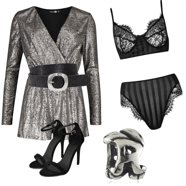 Outfit femme - Romantique et confinée. Style Chic pour Tous les jours. Assortir avec ceintures, ensembles lingerie, jumpsuit, salopettes et playsuit, colliers et pendantifs, sandales, sabots, mules et tongs tendance.