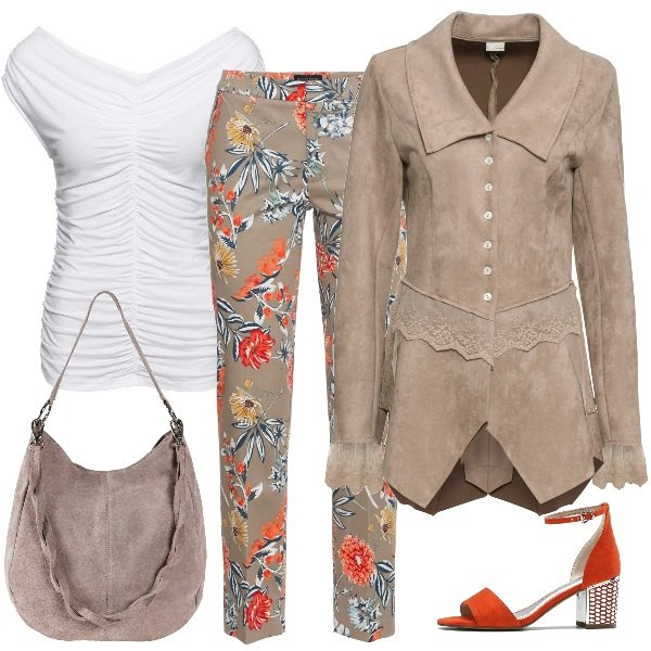 Outfit donna - I must have by Bonprix. Stile Basic per Tutti i giorni. Abbinamento con pantaloni, borse a mano, blazer, vestiti midi/longuette, maglia.