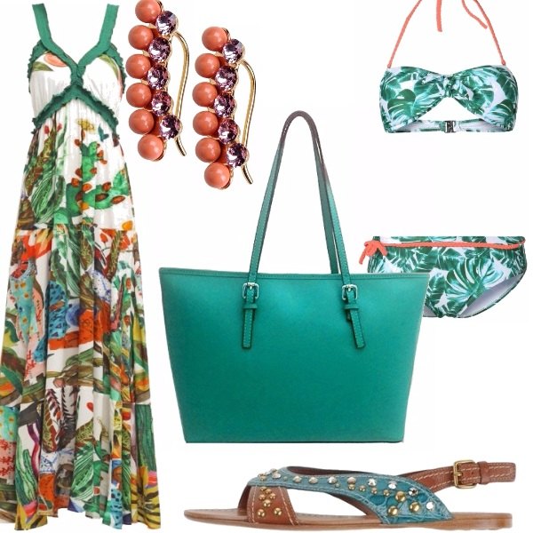 Outfit Al mare dalla mattina alla sera