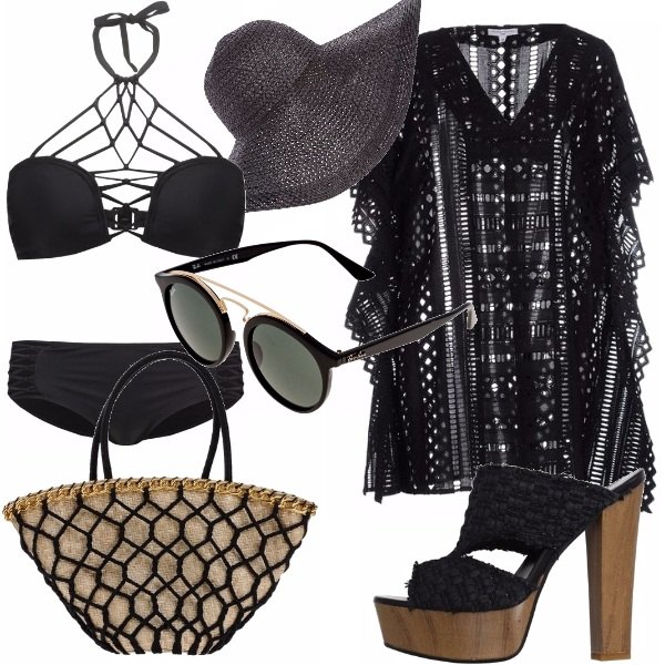 Outfit Mar nero