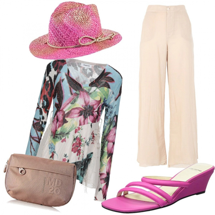 Outfit femme - Indiana Jones. Style Tendance pour Tous les jours. Assortir avec pantalon long, pulls, chapeaux, mocassins, pochette.