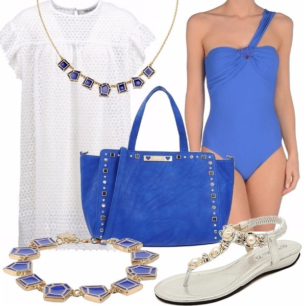 Outfit Ilaria un tuffo nel blu