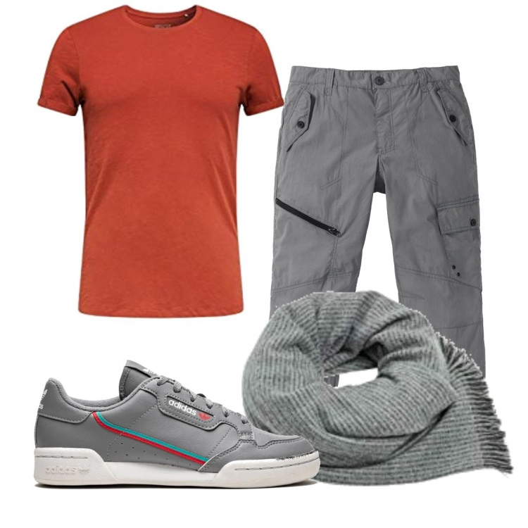Outfit homme - Urban #7044. Style Urban pour Tous les jours. Assortir avec pantalon .