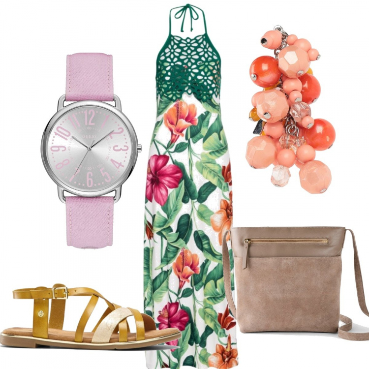 Outfit donna - Total look #622875. Abbinamento con orecchini, bermuda, vestiti, leggings, orologi.