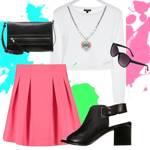 Outfit Pop of color