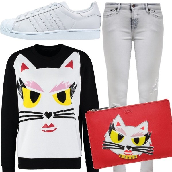 Outfit donna - 80 Basic. Stile Trendy