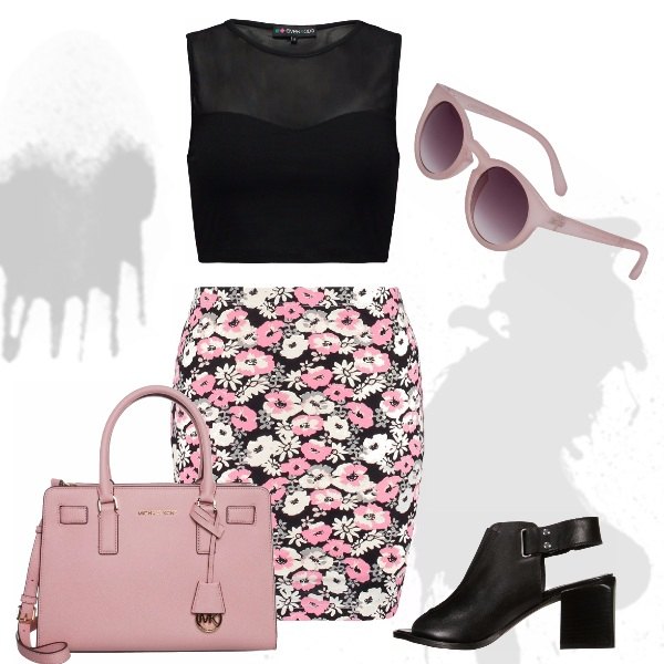 Outfit Flower Chic