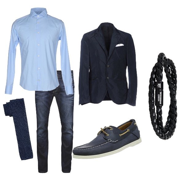 Outfit uomo - Lunedì lavorativo. Stile Casual per Ufficio.