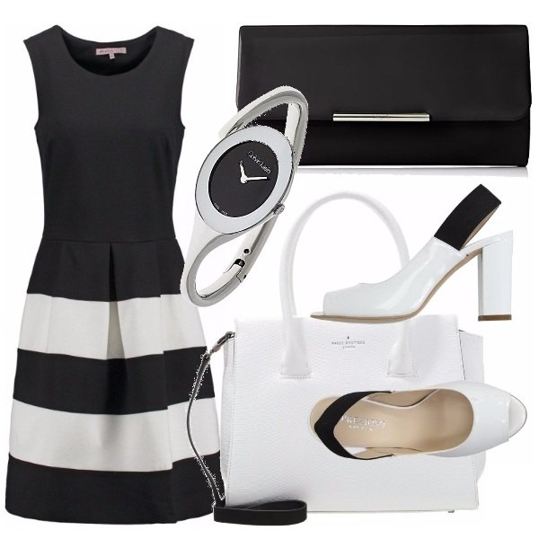 Outfit Nero e bianco: binomio perfetto