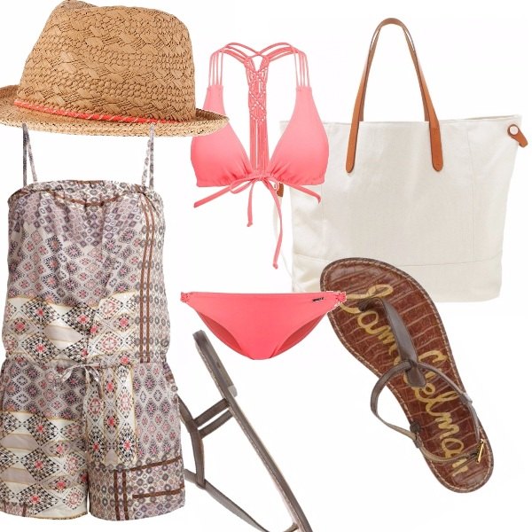 Outfit E' uscito il sole, andiamo al mare