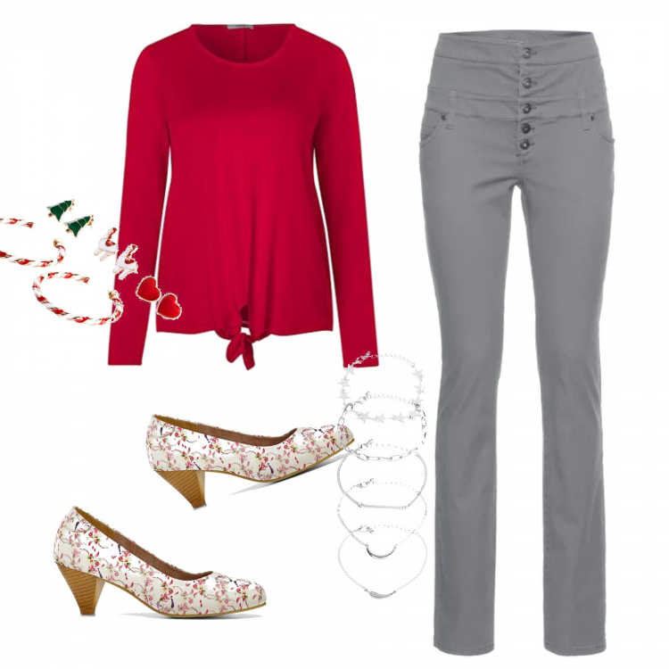 Outfit donna - Dettagli.... Stile Basic per Tutti i giorni. Abbinamento con costumi interi, pantaloni skinny, décolleté, reggiseni, pullovers.