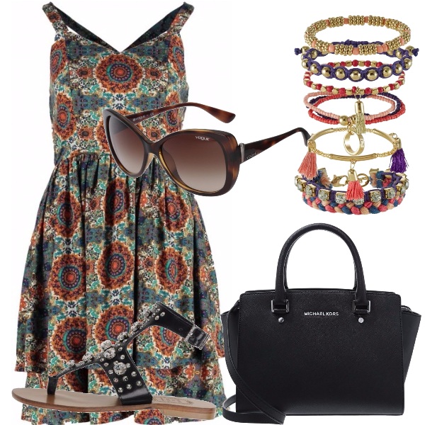 Outfit donna - Mi vesto leggera. Stile Etnico per Tutti i giorni.