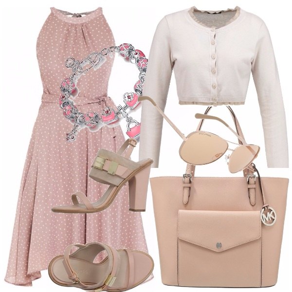 Outfit donna - Total pink. per Cerimonia.