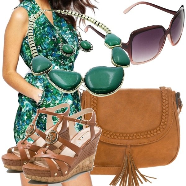 Outfit donna - Passeggiando in bicicletta. Stile Trendy per Tutti i giorni.