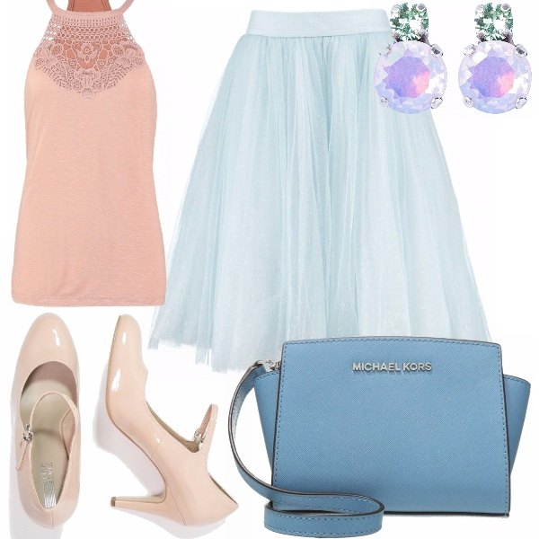 Outfit Tulle come una ballerina