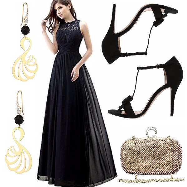 Outfit Oro nero