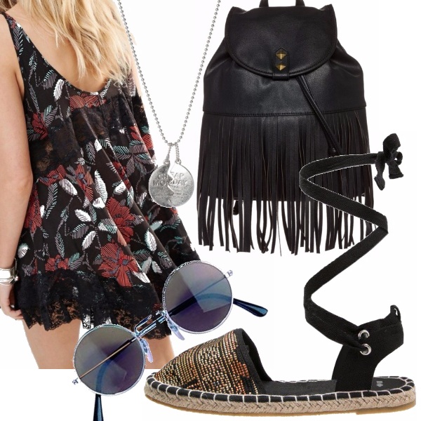 Outfit donna - Hipster. Stile Etnico per Tutti i giorni.