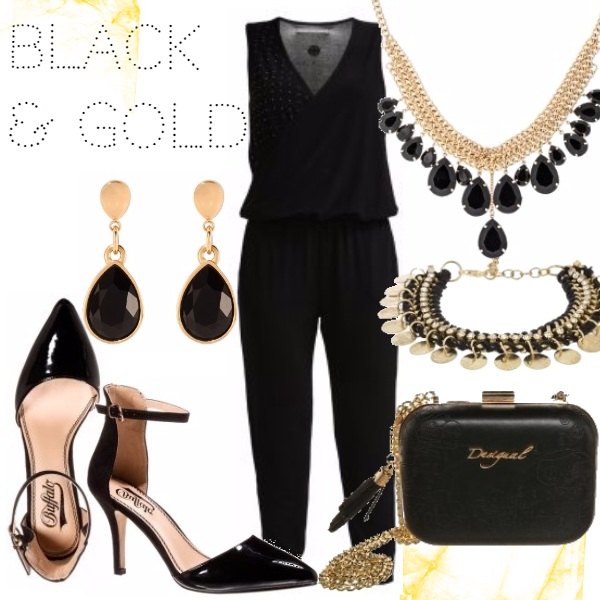 Outfit BLACK & GOLD