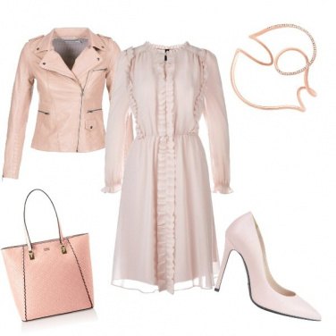 Outfit Rosa pastello