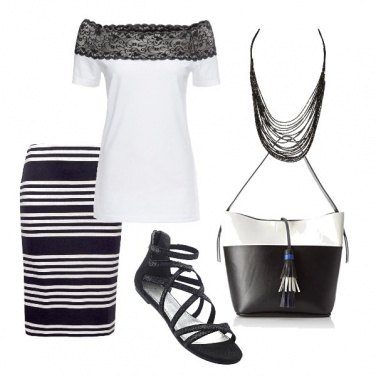 Outfit Righe