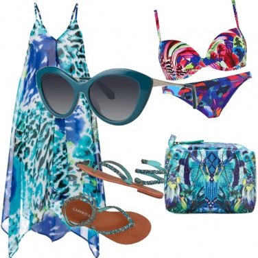 Outfit Blue summer