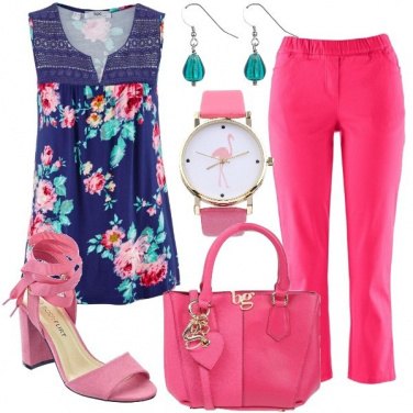 Outfit Fiori e colori