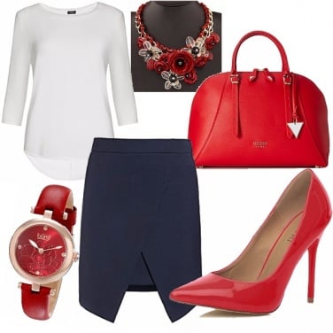 Outfit Business red