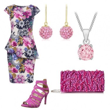 Outfit Rosa e lilla