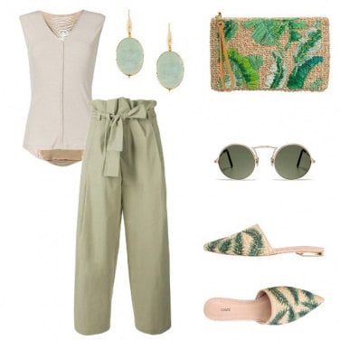 Outfit Olive Green
