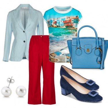 Outfit Il mare in ufficio