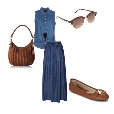 Outfit Denim chic