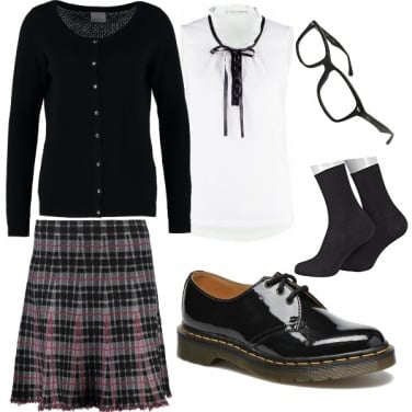 Outfit Preppy style