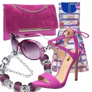Outfit Ragazza in rosa