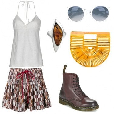 Outfit Dr Martens & top