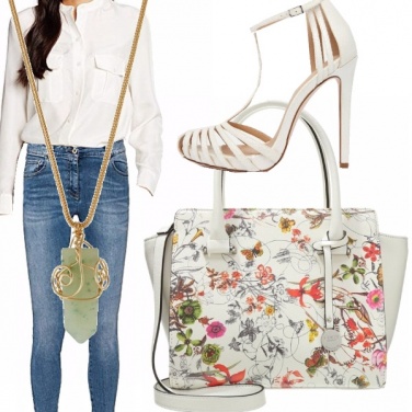 Outfit Jeans e camicia