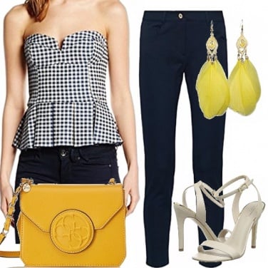 Outfit Corpetto a quadretti