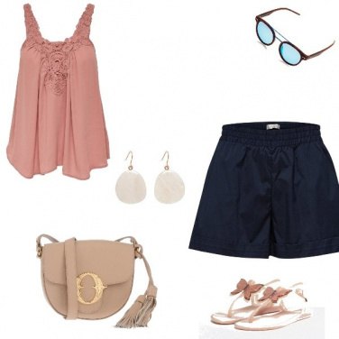 Outfit Bon Ton, aperitivo al mare
