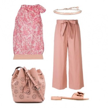 Outfit Rosa salmone
