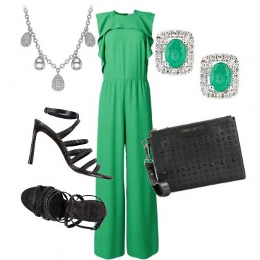Outfit Jumpsuit verde
