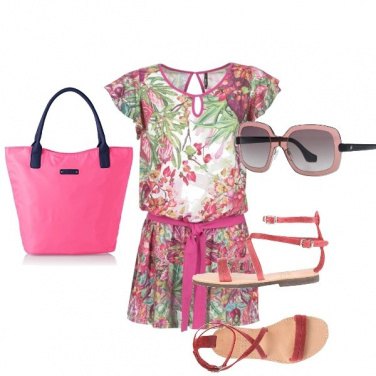 Outfit La jumpsuit colorata
