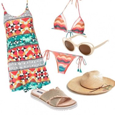 Outfit Colori al mare