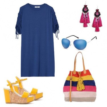 Outfit La borsa multicolore