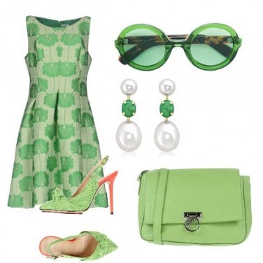 Outfit Verde prato
